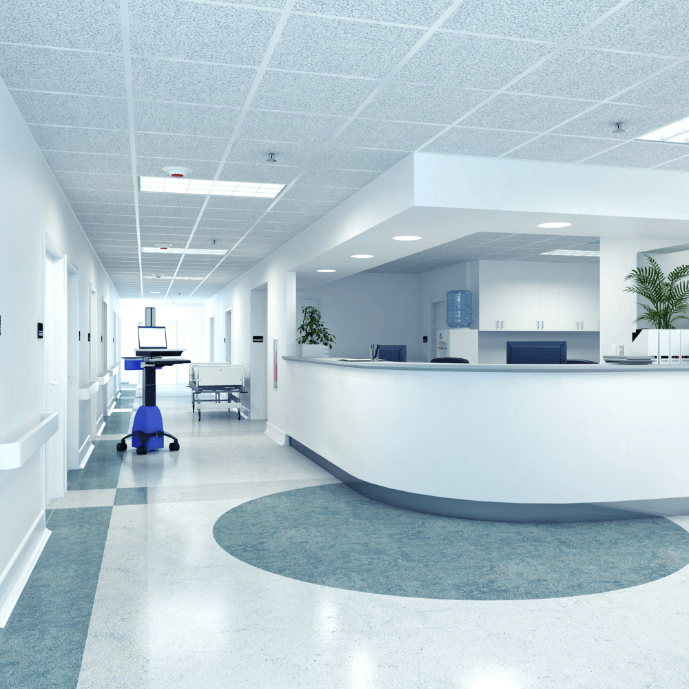 hospital false ceiling in gurgaon